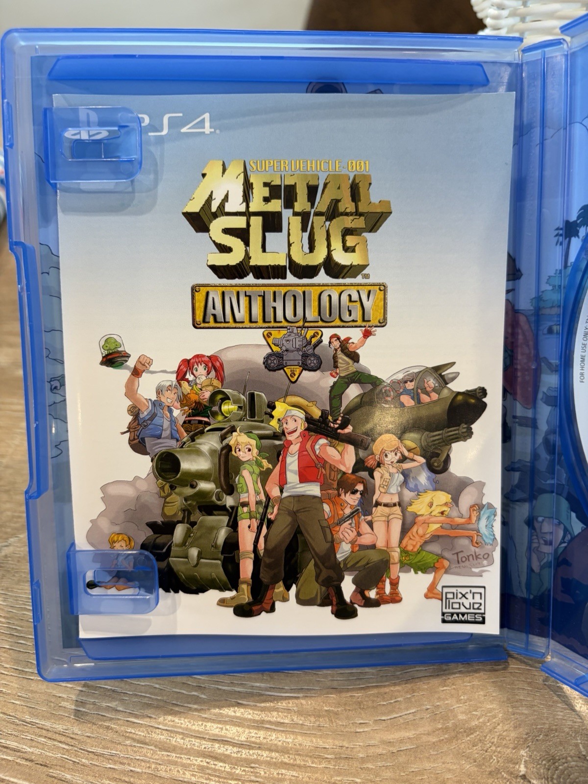METAL SLUG ANTHOLOGY RARE PS4 Game EU Release, USA Seller CIB Complete Tested