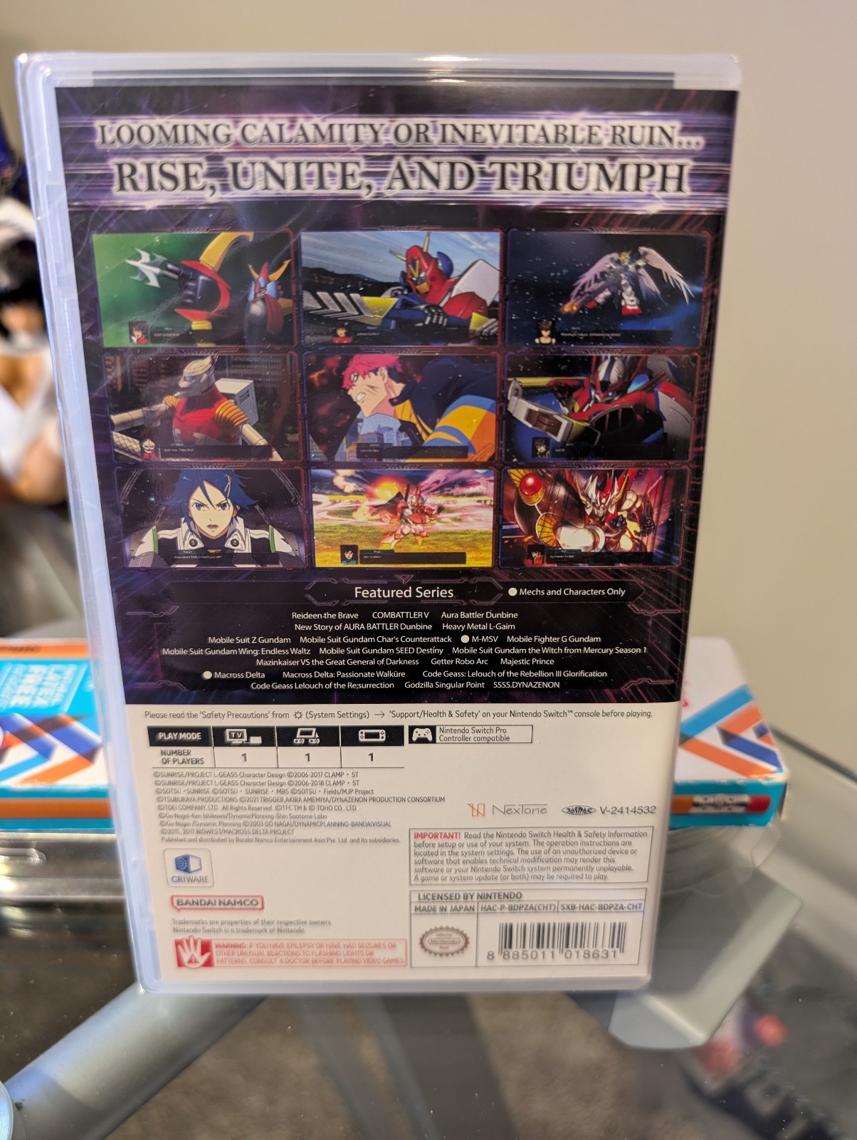 Super Robot Wars Y Asian English Import Nintendo Switch New Sealed US Seller