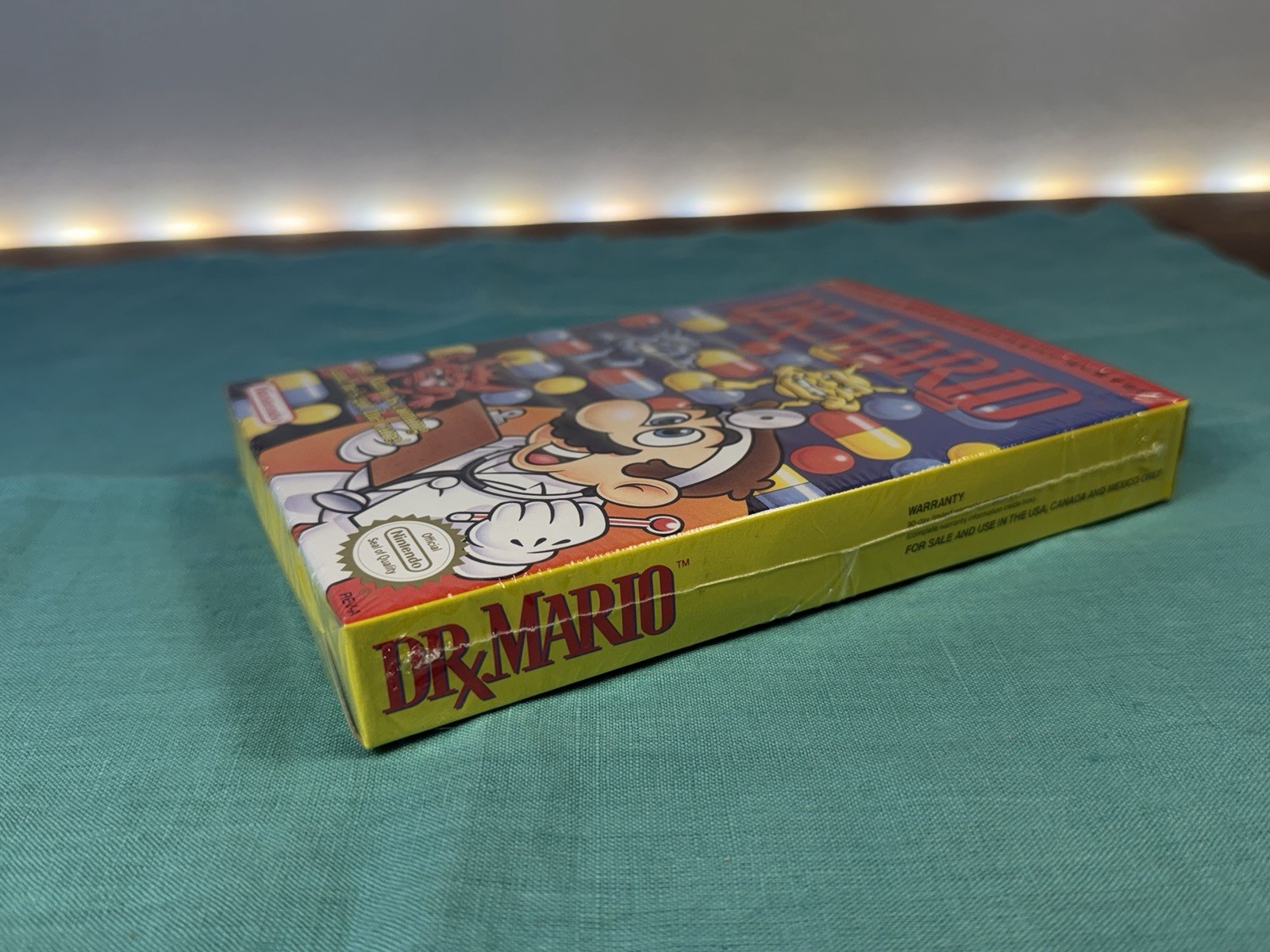 Dr. Mario (Nintendo NES, 1990) CIB Complete With Inserts Authentic