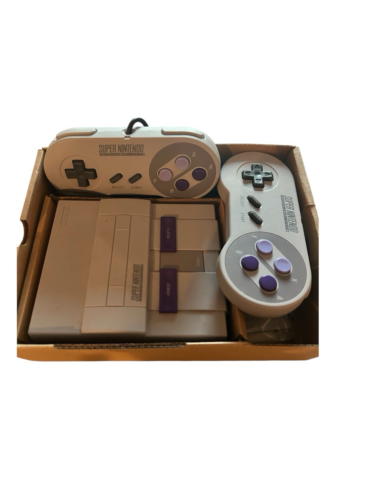 Nintendo Classic Mini SNES 512MB Game Console – Gray