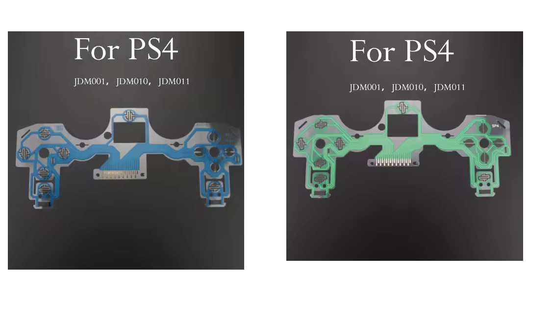 PS4 Controller Buttons Rubber Conductive Pad, Version 10 11 20 30 40 50 55 +KIT