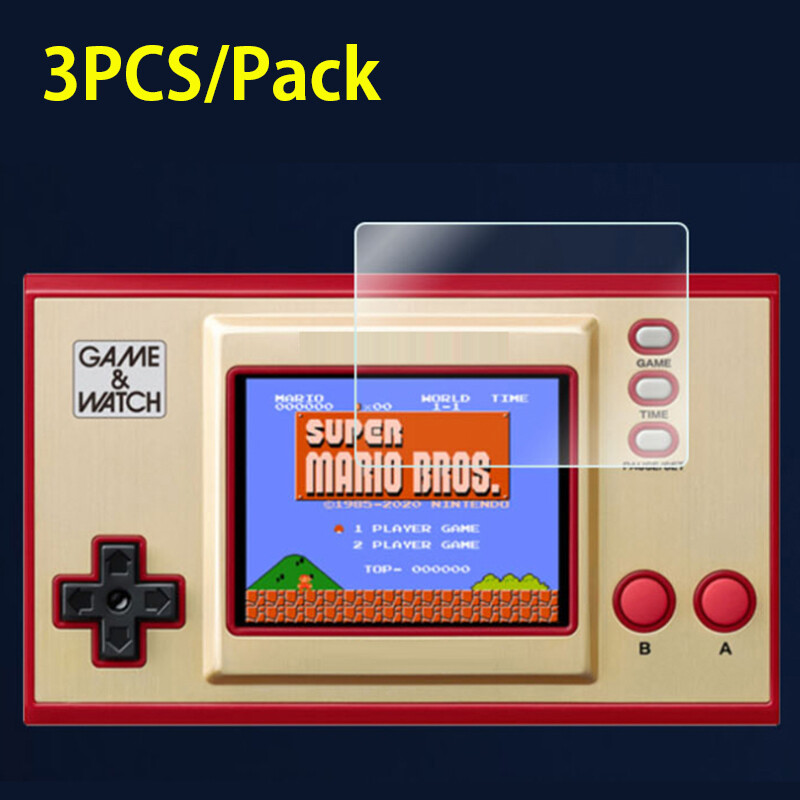 3PCS Tempered Glass Film Screen Protector for Nintendo Game Watch Game & Watch