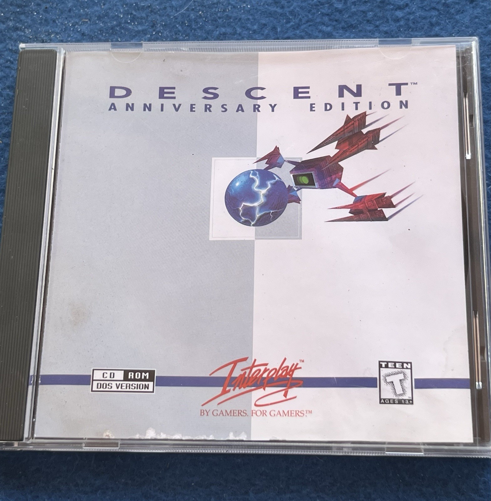 Descent Anniversary Edition (CD-Rom Dos Version, 1996, Interplay)