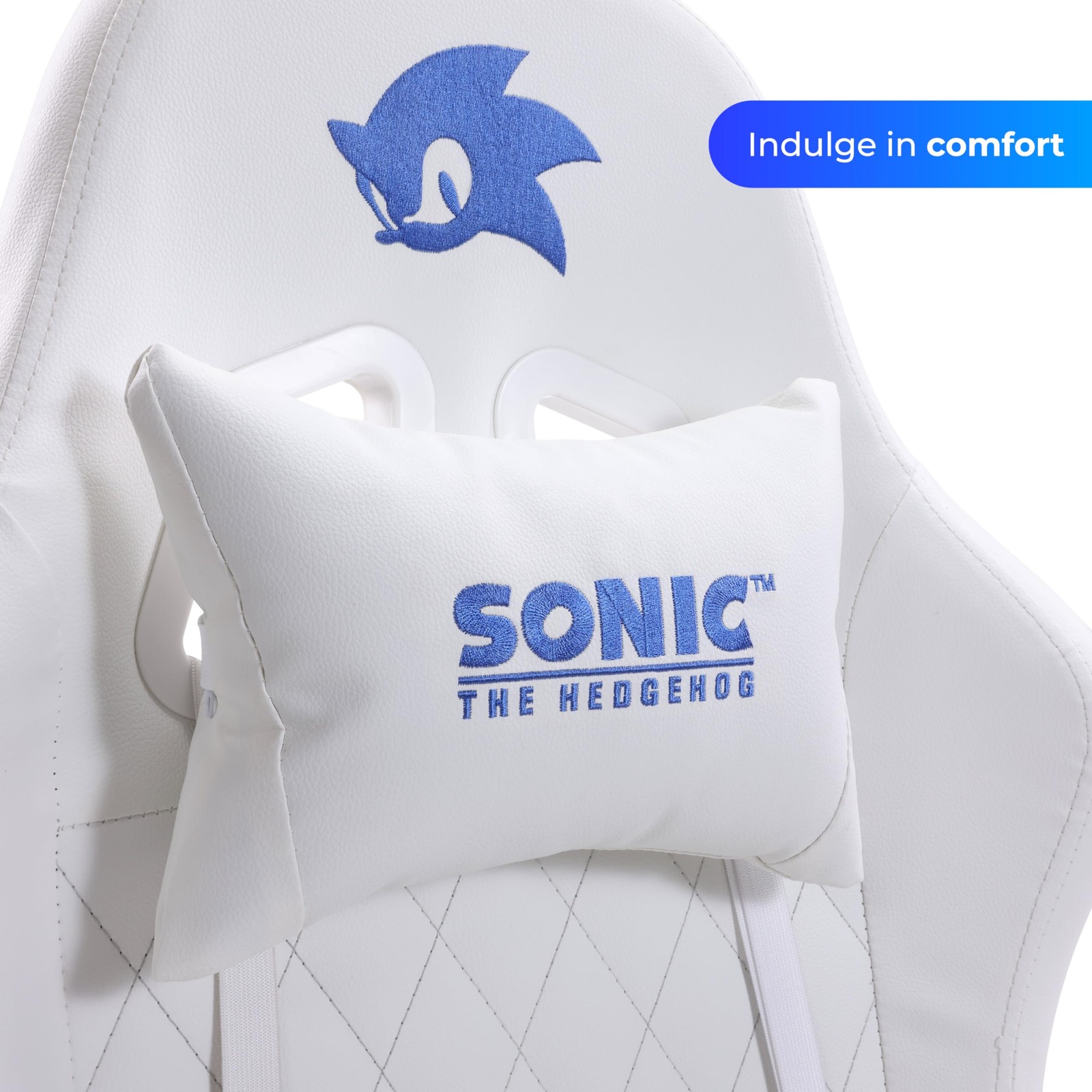 Sonic the Hedgehog – Gaming Chair, Ergonomic PU Leather, Reclining