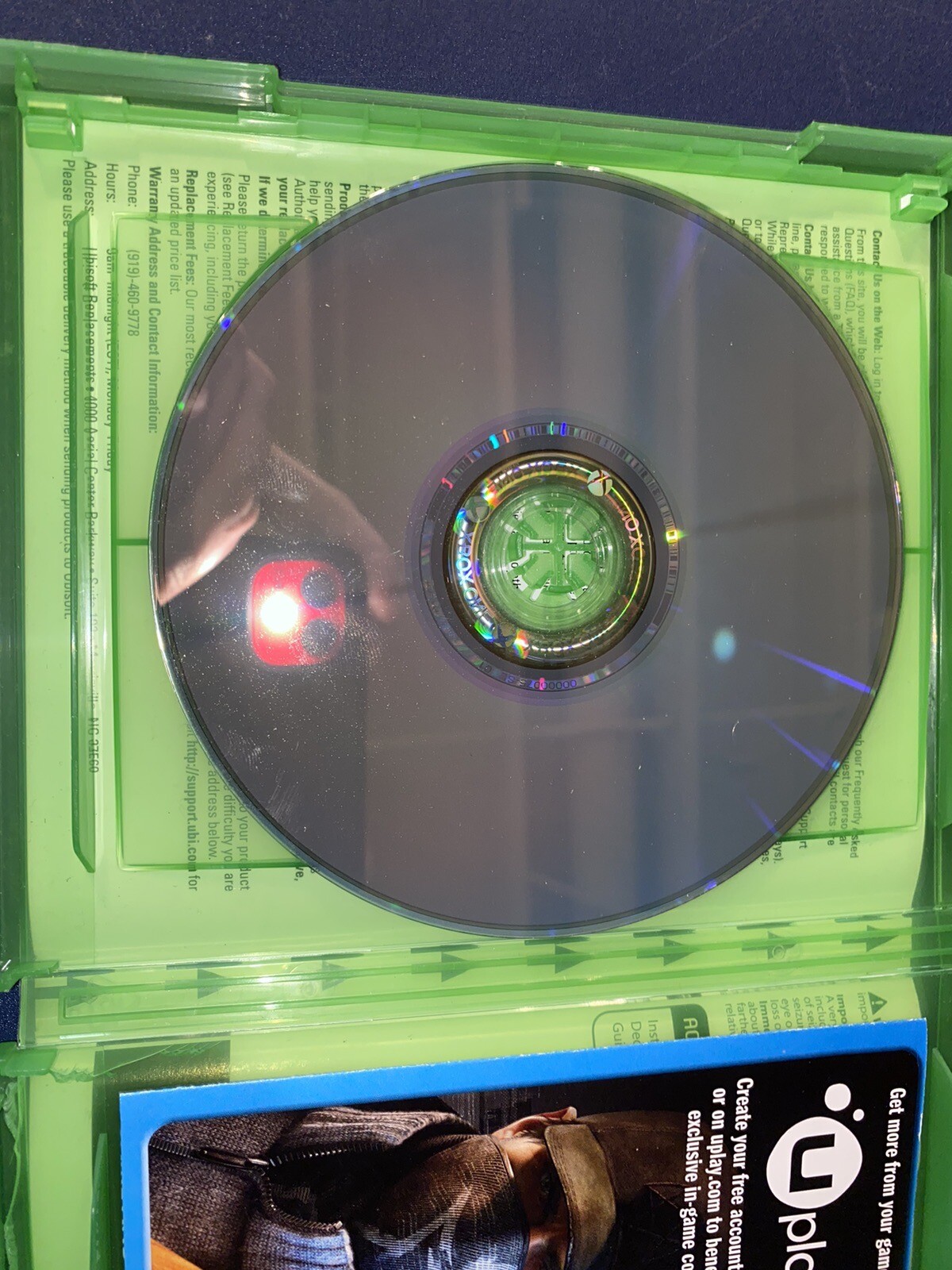 Watch Dogs 1 & 2 Lot Of 2 (Microsoft Xbox One, 2014) Tested Working Clean Discs