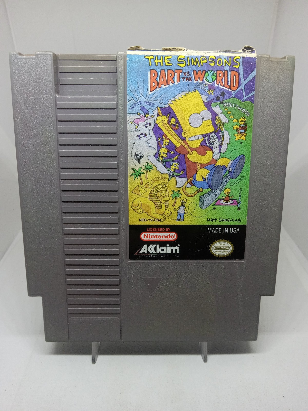 The Simpsons: Bart vs. the World (Nintendo Entertainment System, 1991) NES