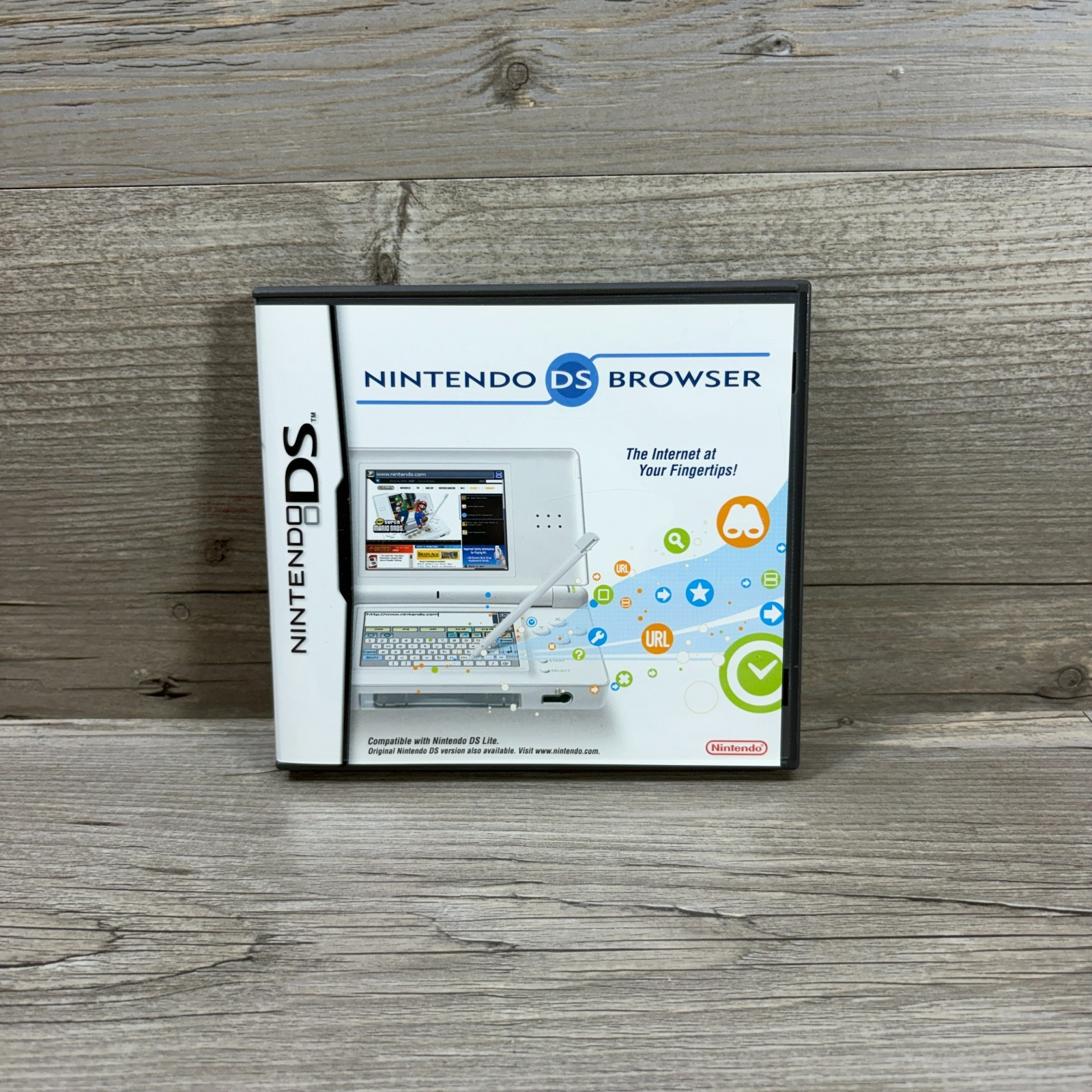 Nintendo DS Lite Internet Browser – Nintendo DS – NO Memory Expansion