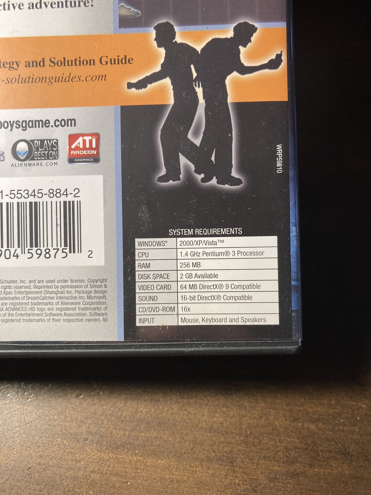 The Hardy Boys: Hidden Theft (PC), w/Slipcover & Manual Disc Tested VTG 2008 CIB