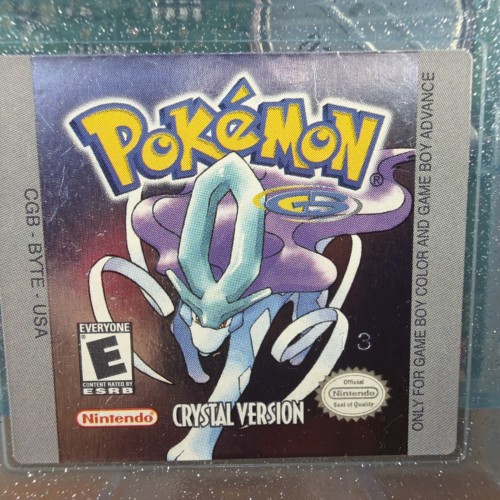 Pokemon: Crystal Version for Nintendo GameBoy Color Authentic 2001-Tested Works!