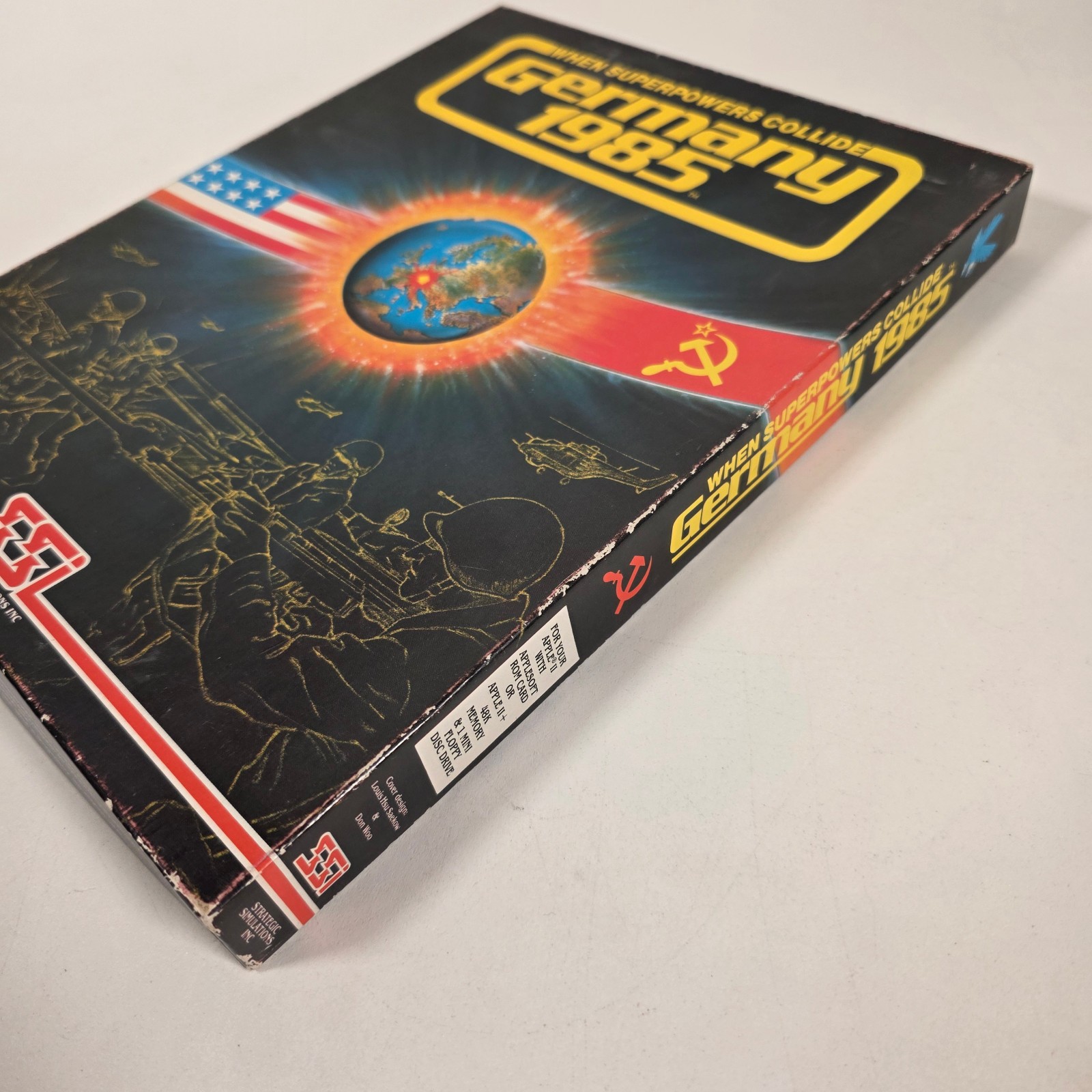 Germany 1985 When Superpowers Collide • Strategic Simulations c. 1982 • Apple II