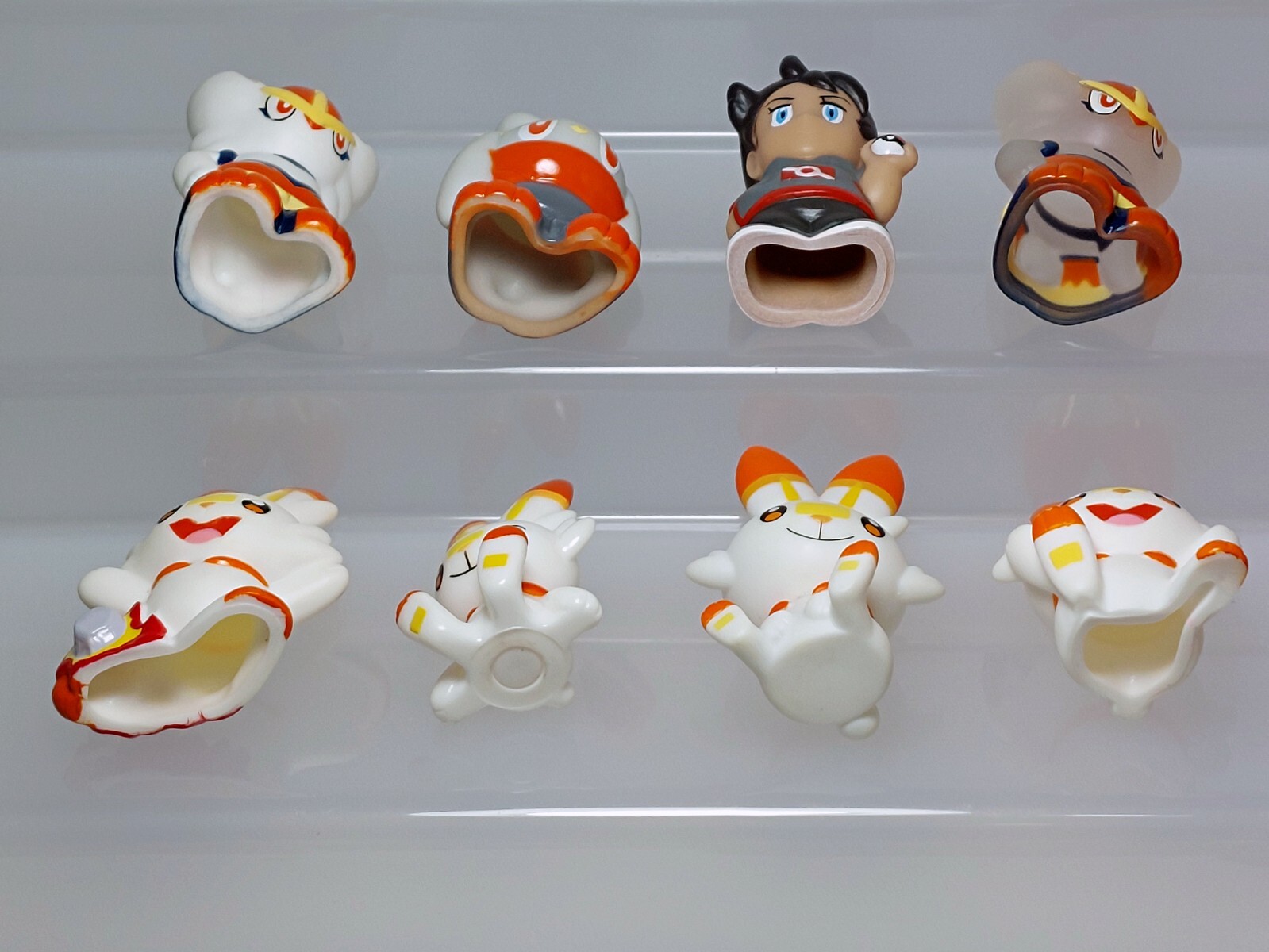 Cinderace Raboot Scorbunny Go Pokemon Figure Bandai Kids & Nintendo 1.9-2.4in