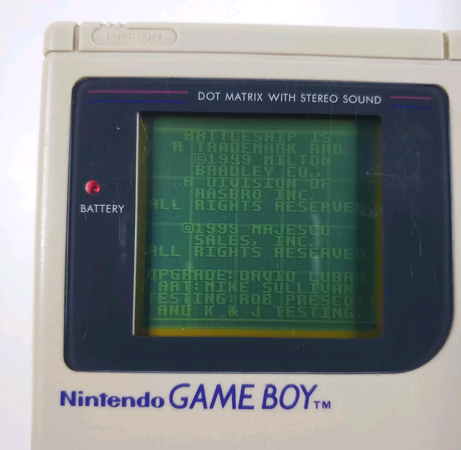 Nintendo Game Boy DMG-01 Professionally Repaired And Cleaned Tested