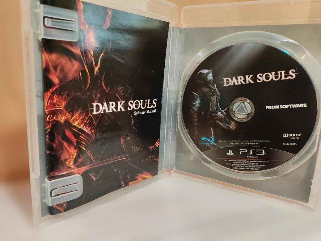 Dark Souls 1 2 & Demons Souls set Sony Playstation 3 PS3 ver Tested Japanese