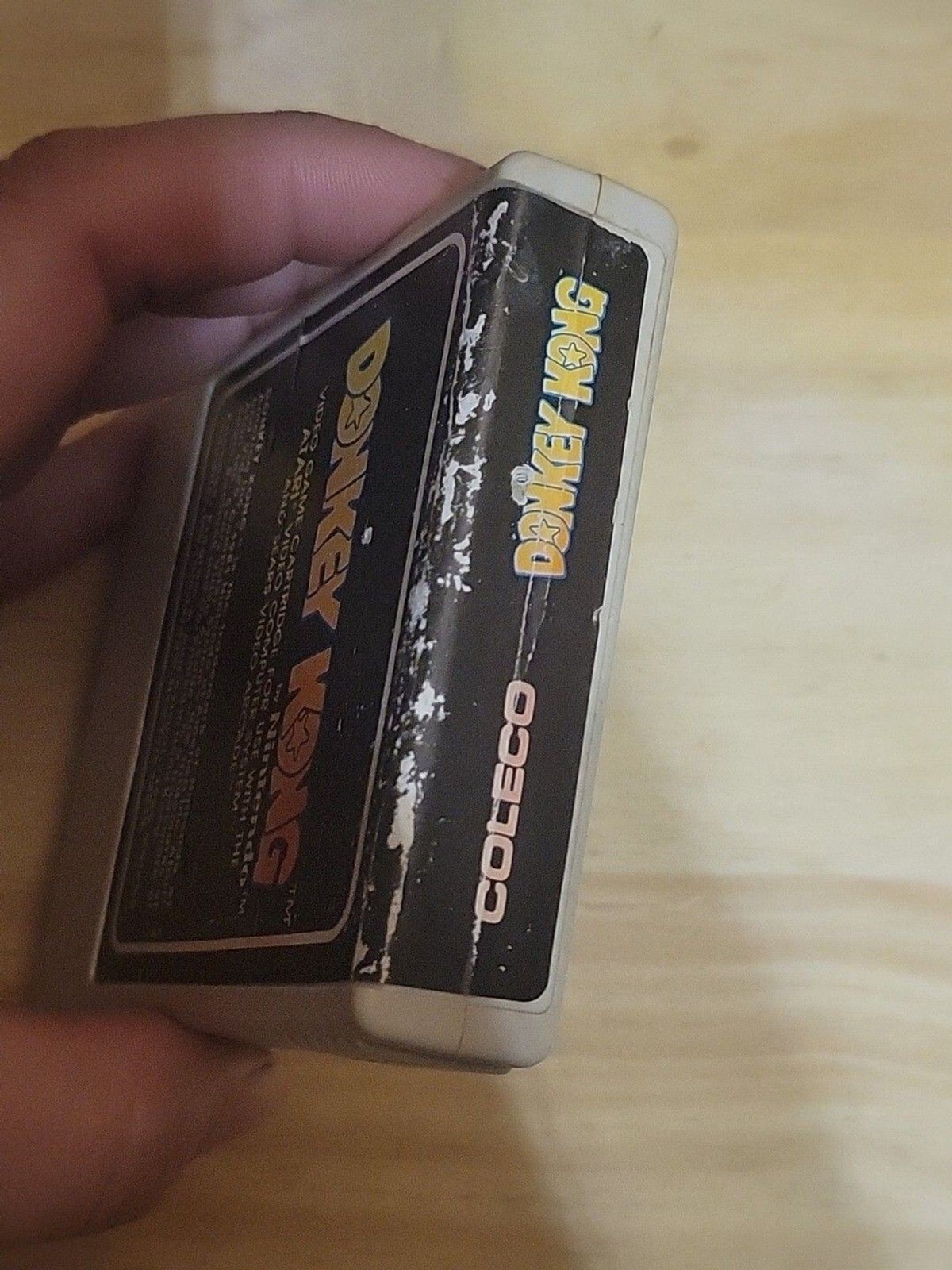 Vintage 1982 Atari Coleco Version Donkey Kong RARE Colored Label * Tested Works