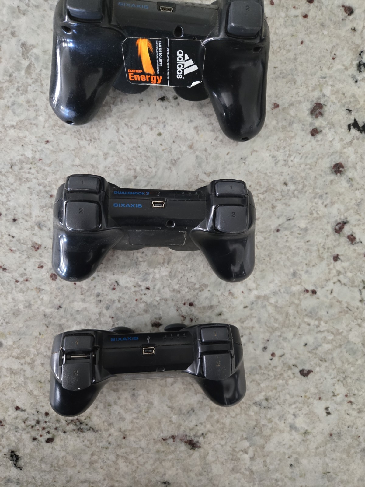 9 Defective OEM PlayStation Wired/Wireless Controllers Broken/Not Working