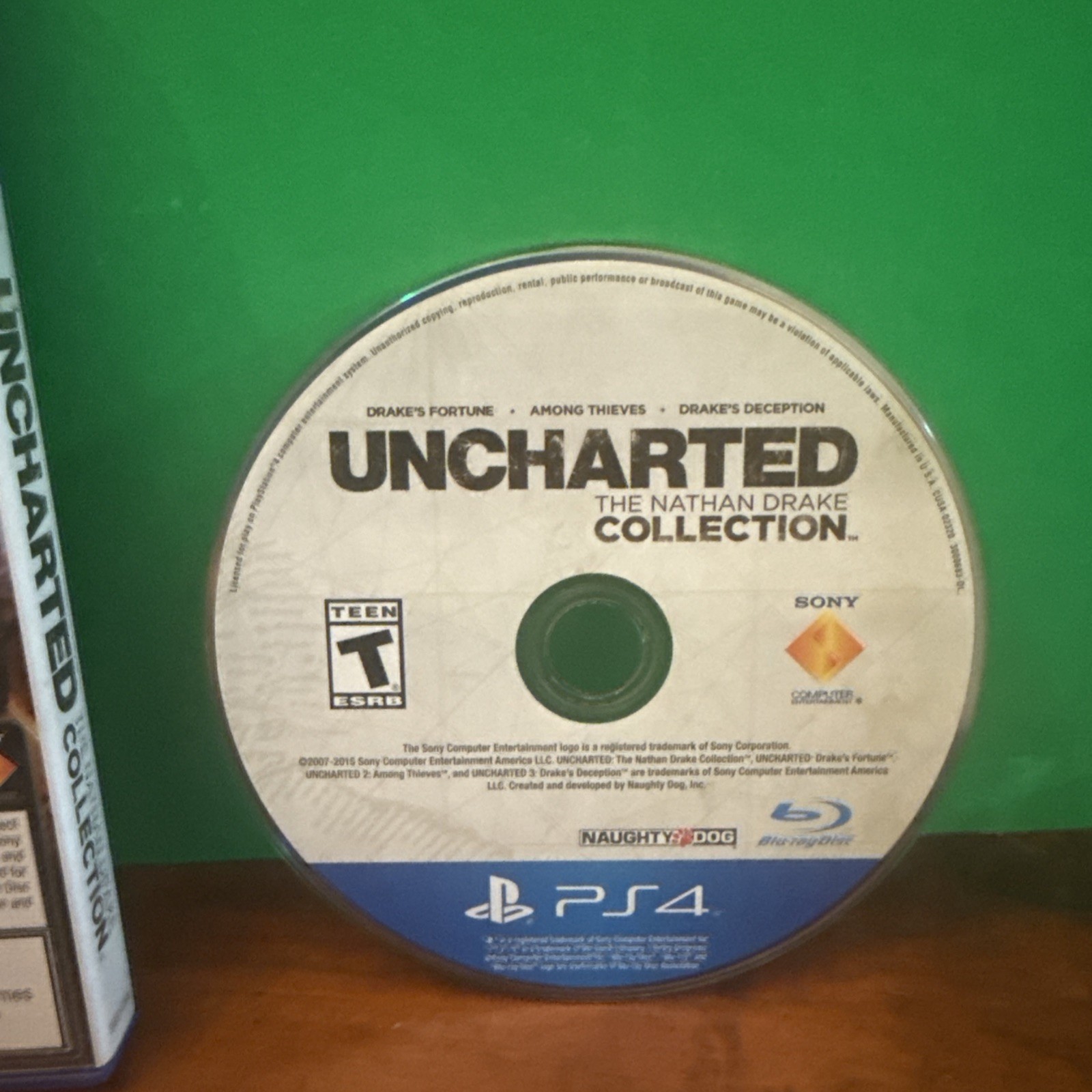 Uncharted The Nathan Drake Collection PS4 PlayStation 4 – Game Disc & Case