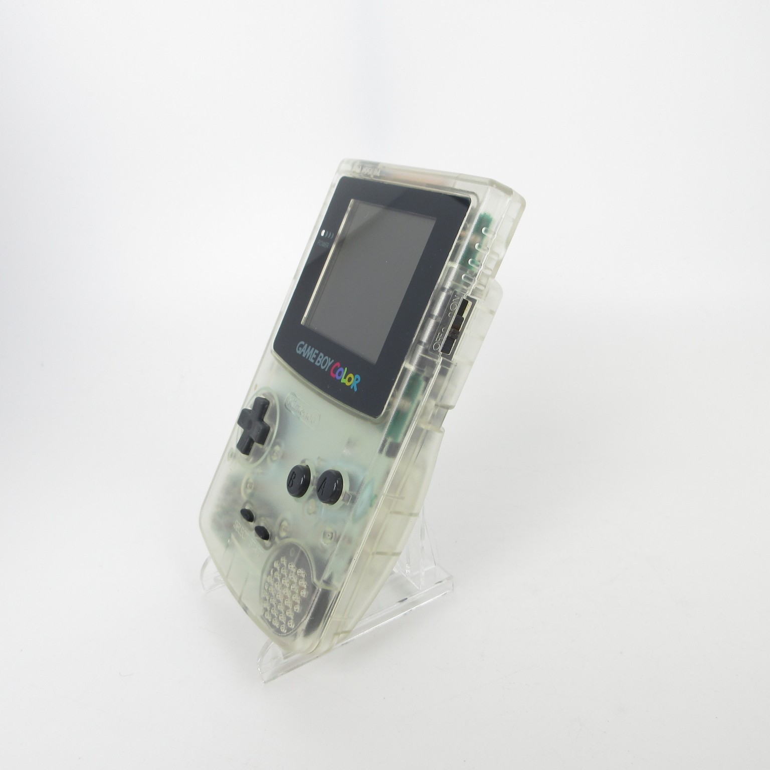 【Excellent】Nintendo Gameboy Color Clear Console #RET0510/01