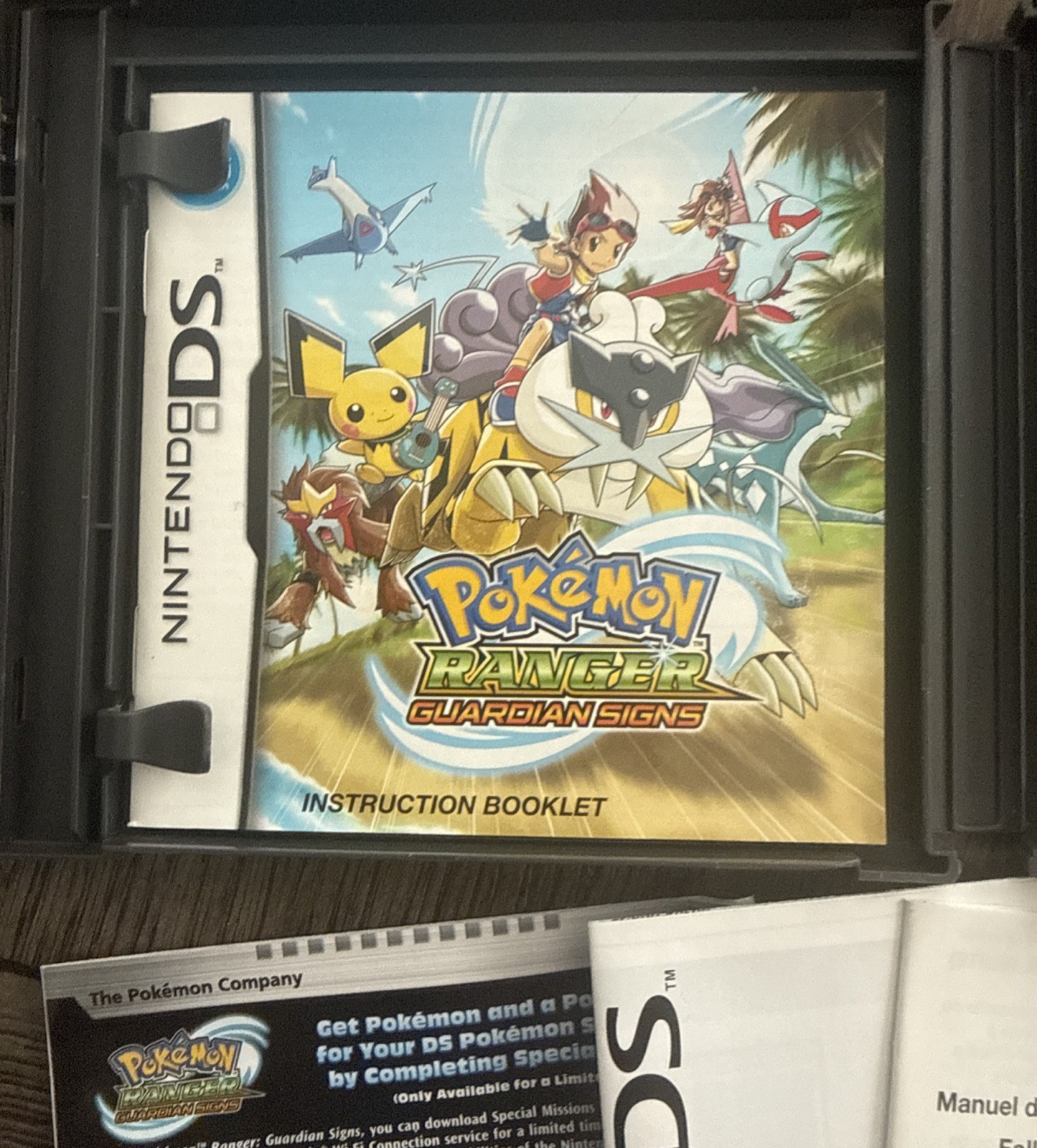 Pokémon Ranger Guardian Signs Nintendo DS CIB With All Inserts Authentic Tested