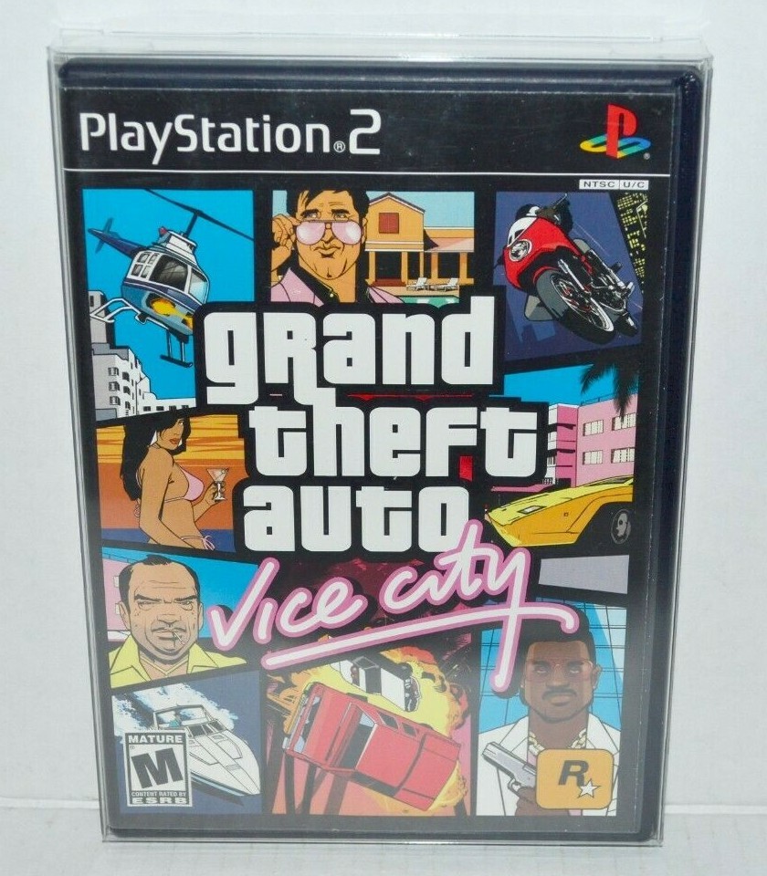 50 Plastic Game Protectors Cases Sleeves Display Box For Sony PlayStation 2 PS2