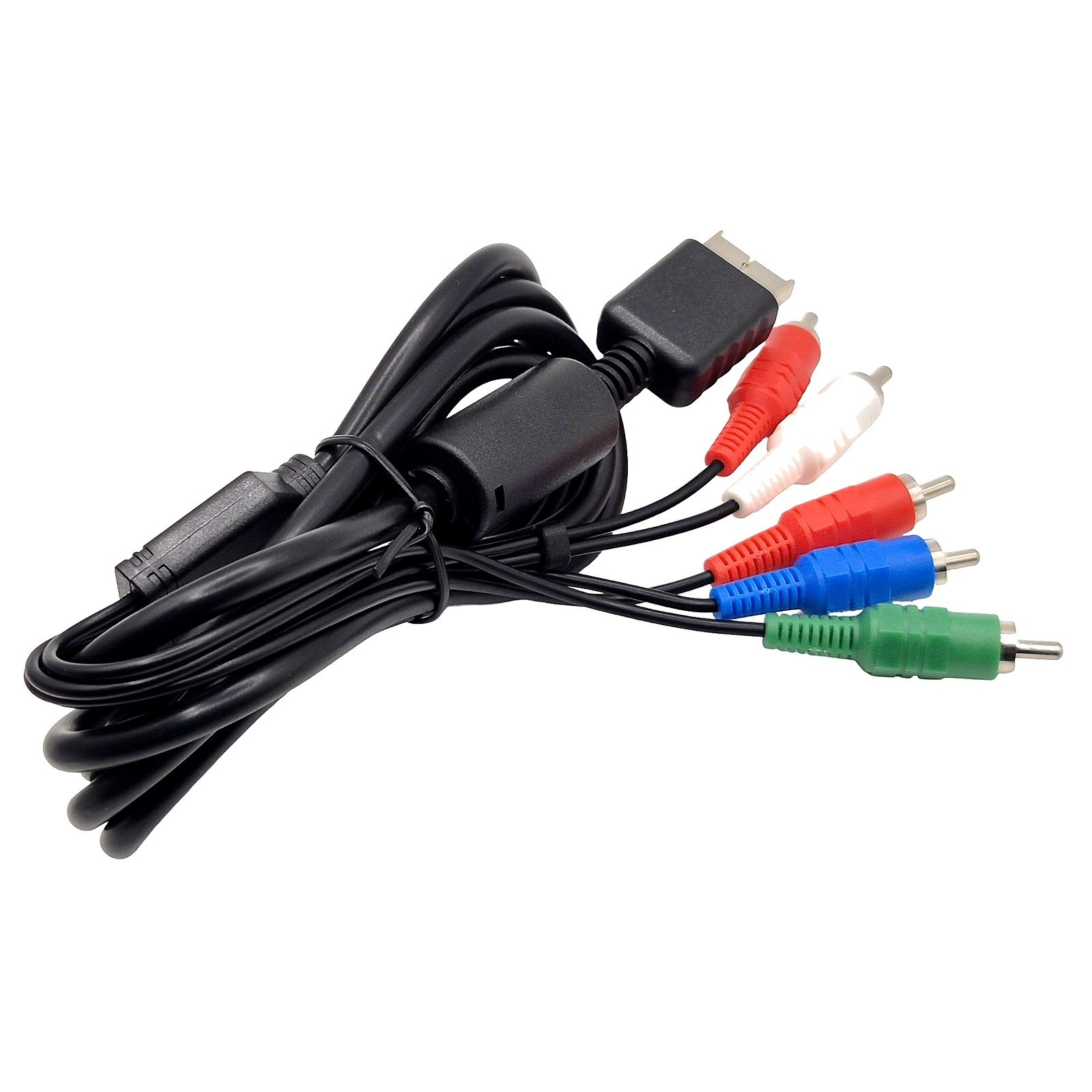 YPbPr Component Cable 1.8m for PS2 PS3 | HD Video & Stereo Audio | Brand New