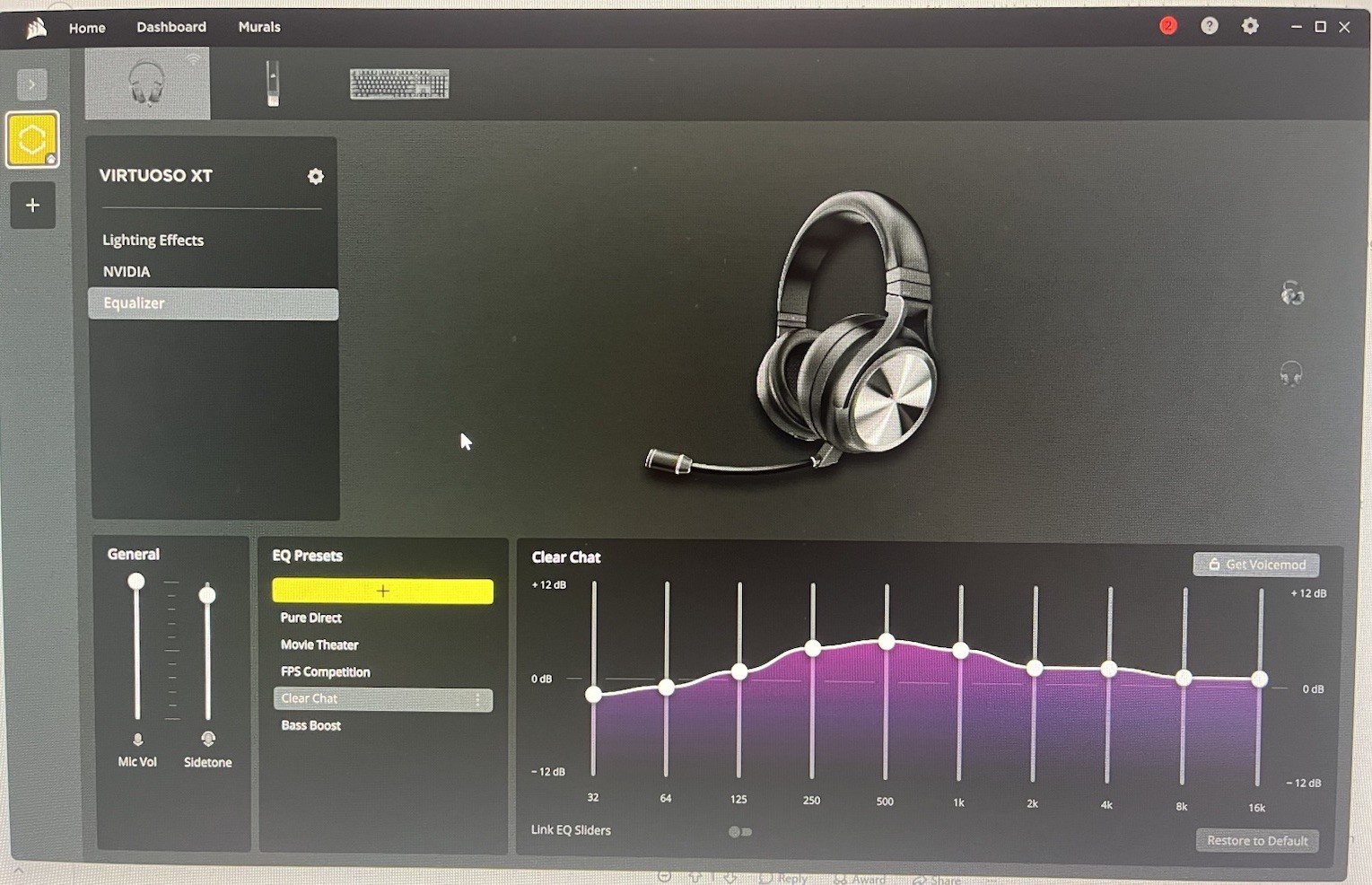 Corsair Virtuoso RGB XT Wireless Gaming headset