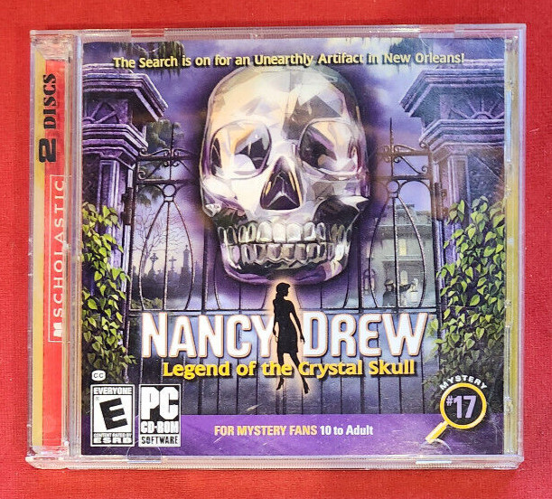 Her Interactive Nancy Drew Legend Of The Crystal Skull Mystery #17 2007 PC Game