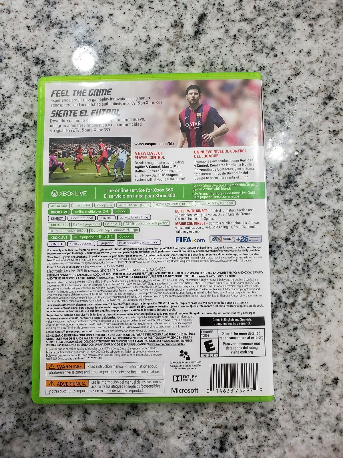 EA Sports FIFA 15 Xbox 360 Game