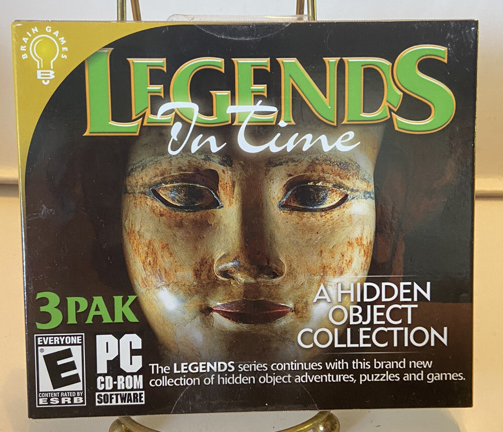 LEGENDS IN TIME 3 PAK A HIDDEN OBJECT COLLECTION – BRAND NEW – Puzzle Game