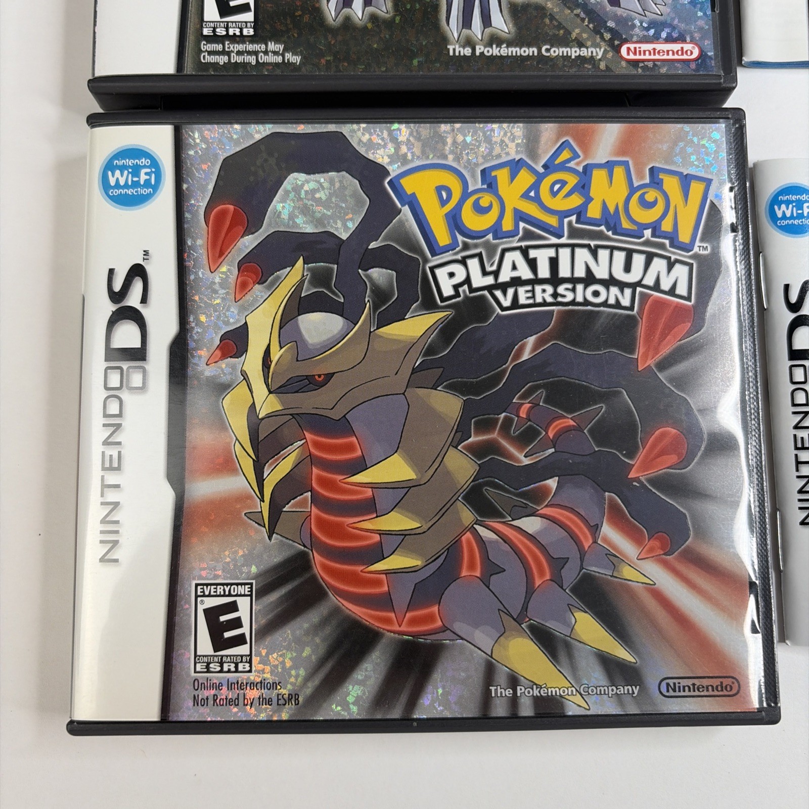 CLEAN! Pokemon Platinum Diamond Pearl Bundle CIB 100% Complete Box Authentic DS