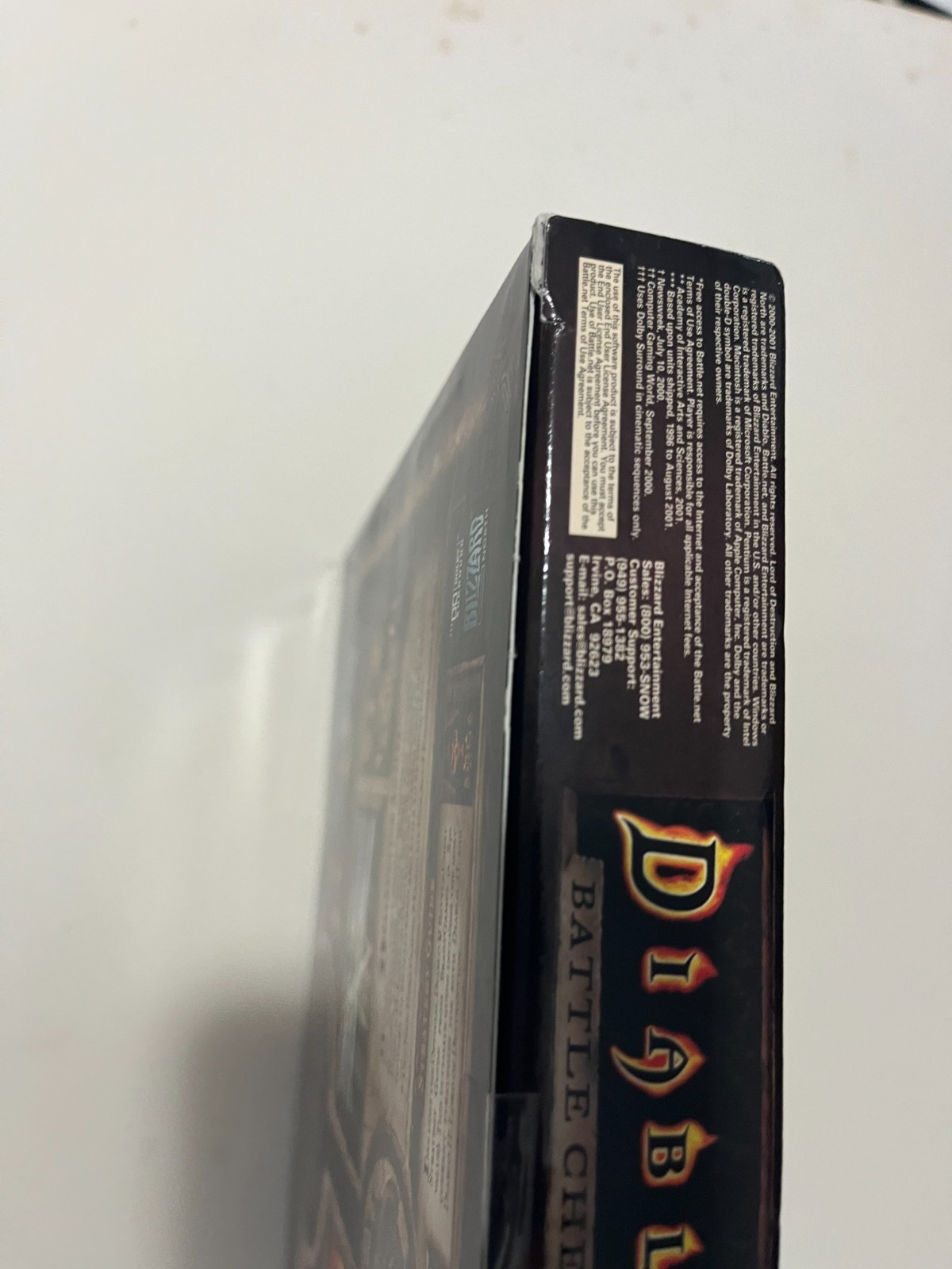Blizzard Entertainment: Diablo Battle Chest (PC) [EXPANSION/MANUAL/CIB/] UNUSED