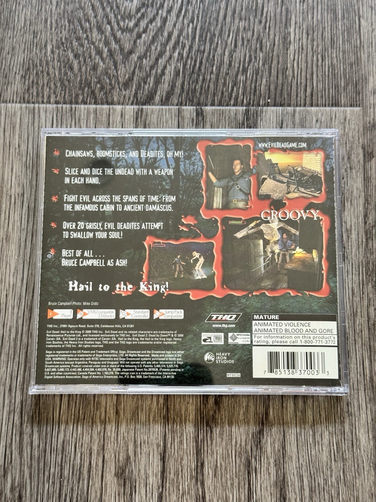 Evil Dead: Hail to the King (Sega Dreamcast) Complete CIB – Tested – Authentic