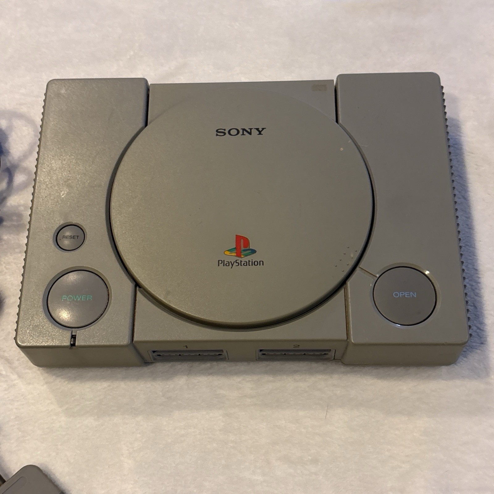 Sony PlayStation Classic Gray Console (tested And Working)