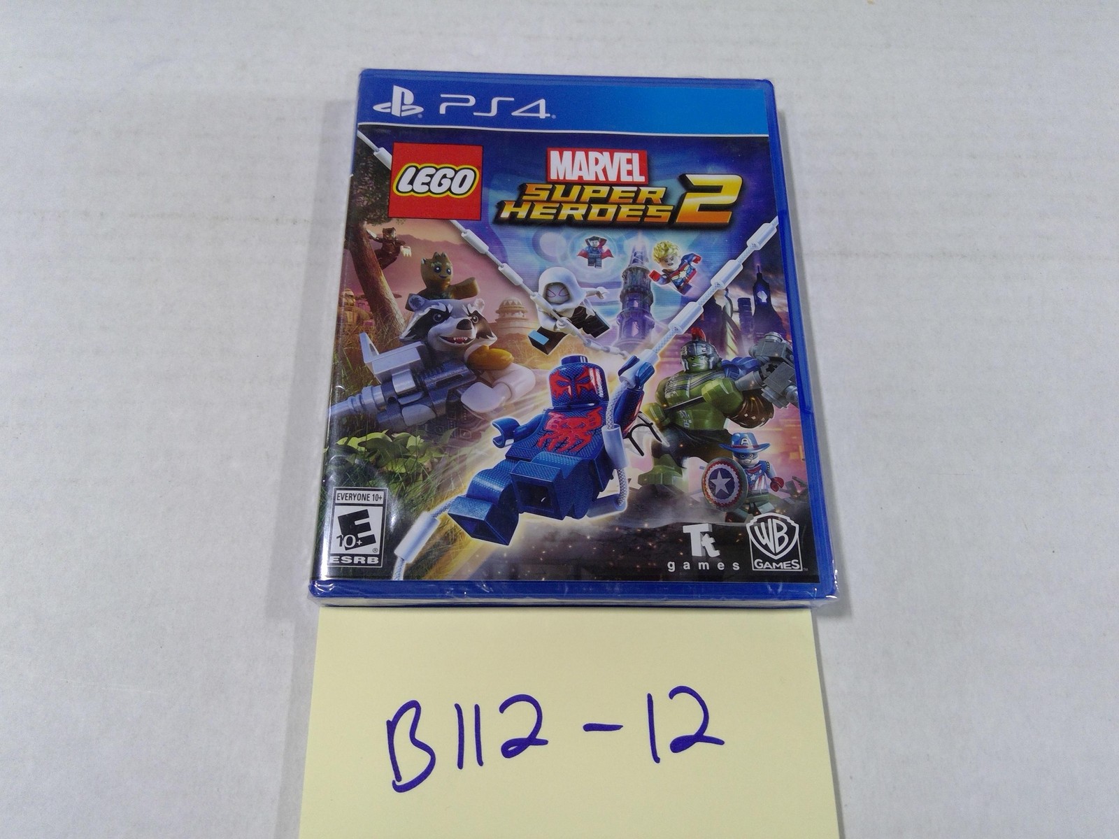 LEGO Marvel Super Heroes 2 PS4 Video Game New Sealed WB Games E10+ Family Action