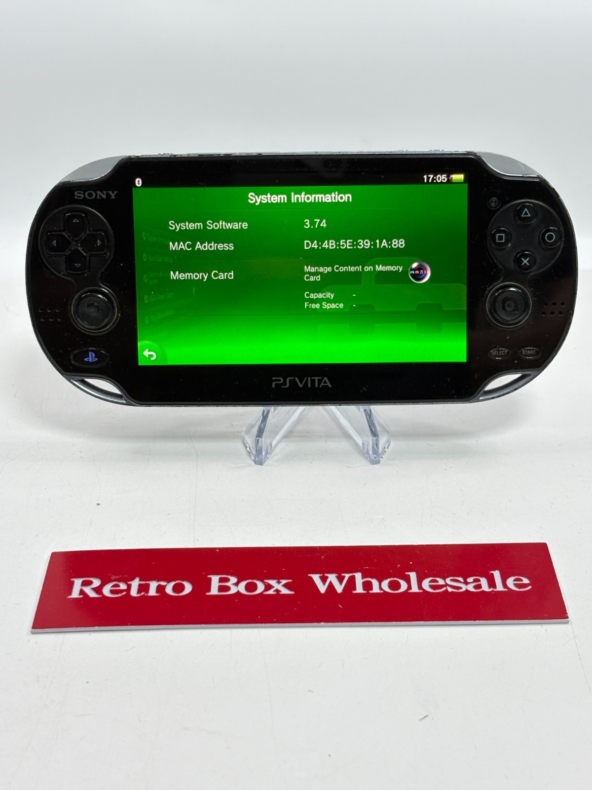 Sony PS Vita PlayStation Vita 1000 Console Black From Japan 2071