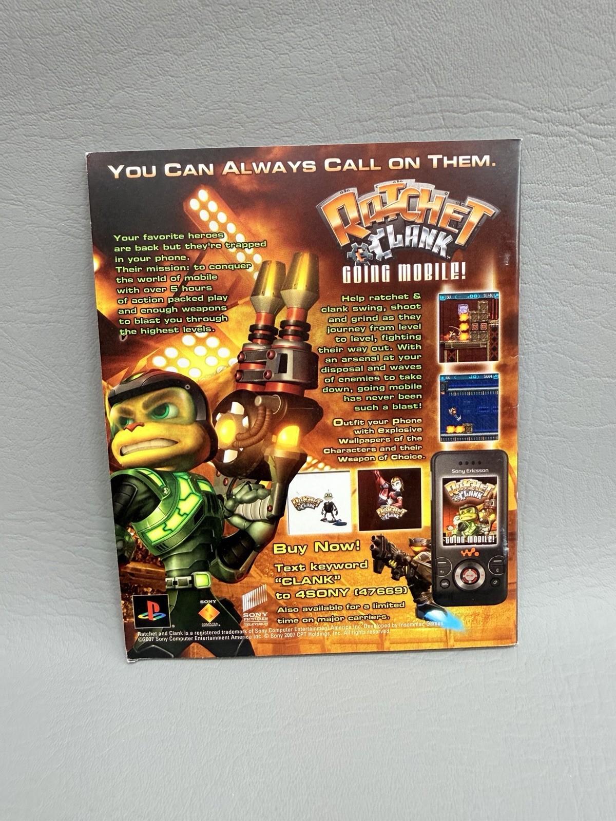 Ratchet and Clank Tools of Destruction PlayStation 3 PS3 CIB – Pristine