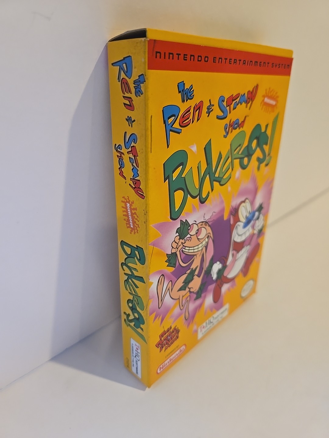 Ren & Stimpy Show: Buckaroo (NES, 1993) Complete CIB