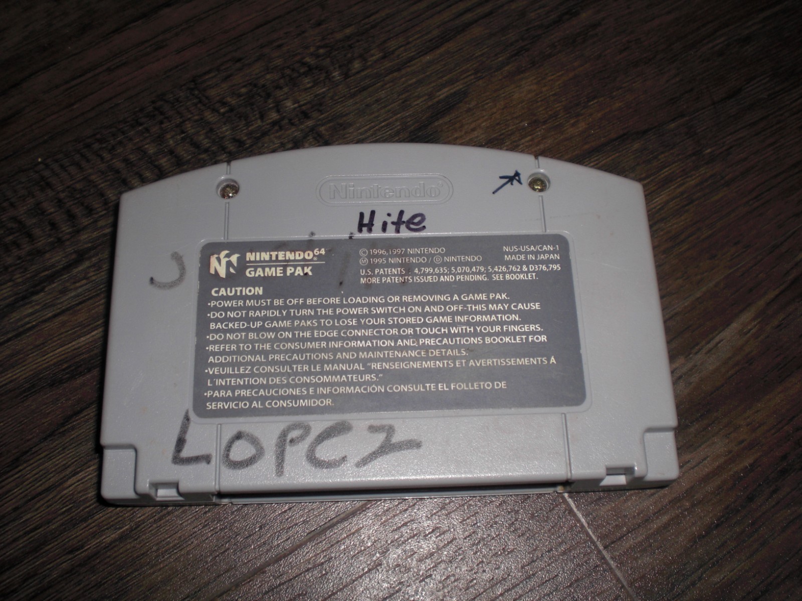 AUTHENTIC Mario Party 1 Game 4 Nintendo 64 N64 Console System Original GENUINE
