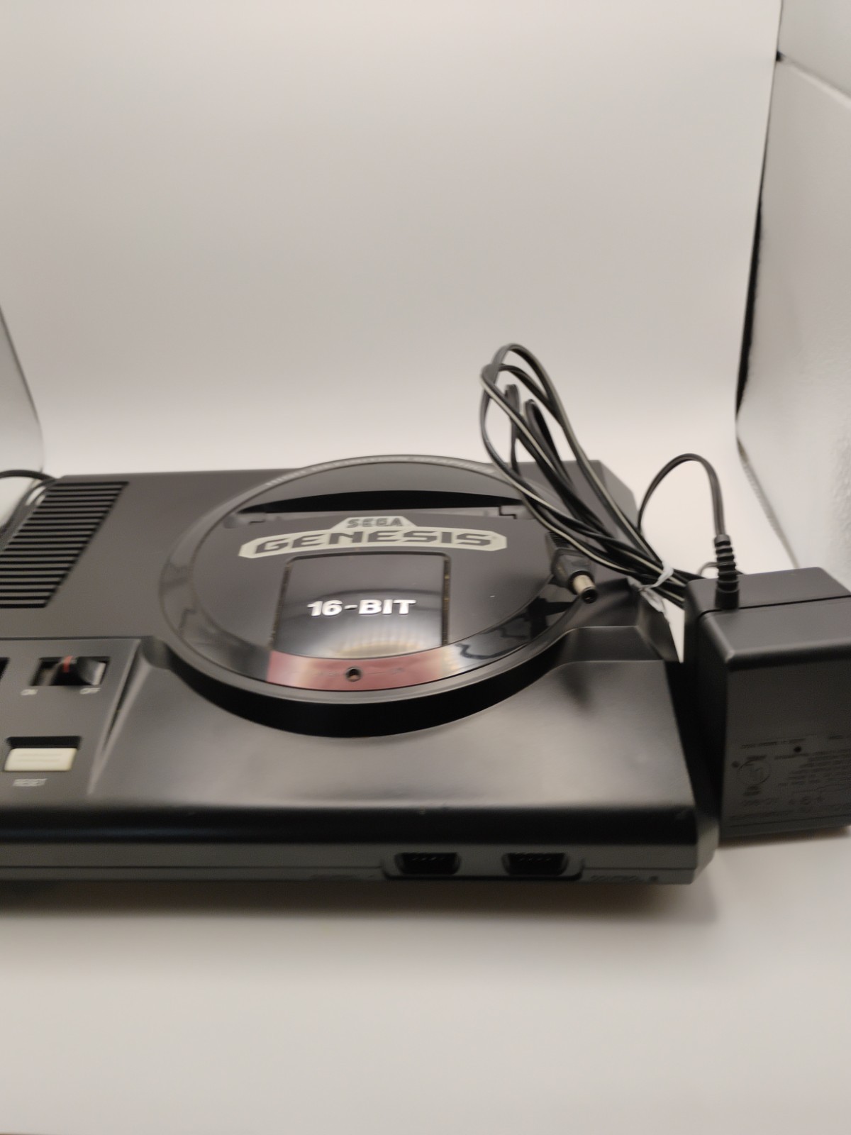 SEGA Genesis 16-Bit Black Console with Power Supply Tested Working
