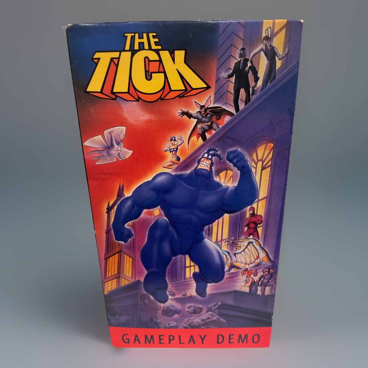 SUPER RARE The Tick SNES Sega Genesis 1994 Video Game Gameplay Demo Preview VHS