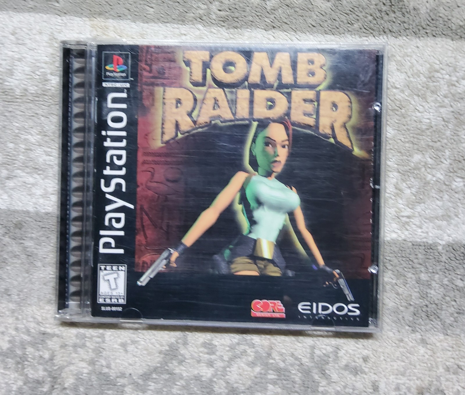 Tomb Raider 1 2 3 1-3 PS1 PlayStation 1 Lot Of 3 Games Complete CIB Black Label