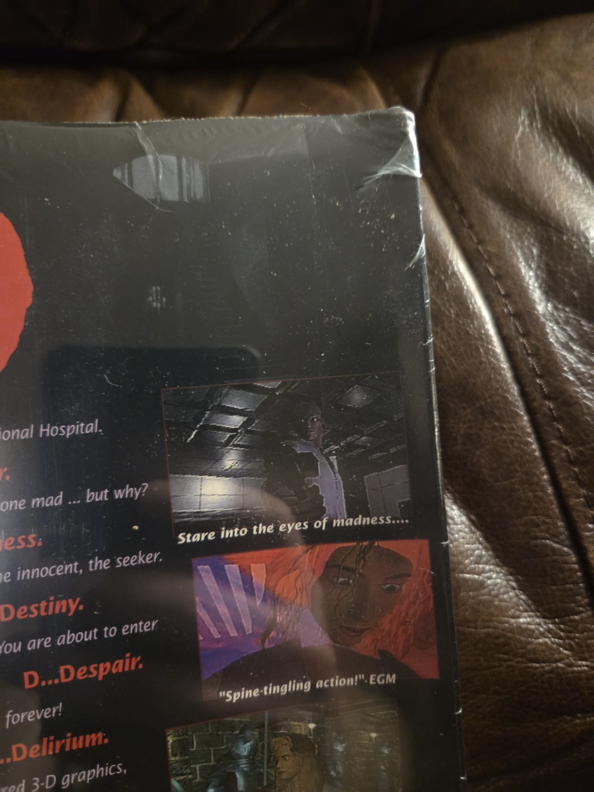 “D” (1995 PC) Acclaim RARE ENGLISH VERSION! Very Very Hard To Find Sealed!!