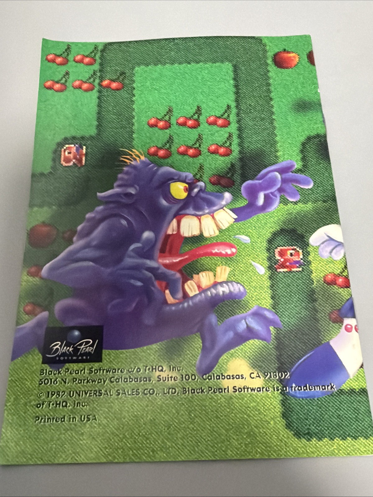 Mr. Do! Arcade Classic Super Nintendo 1996 SNES w/ Manual Authentic *Tested*