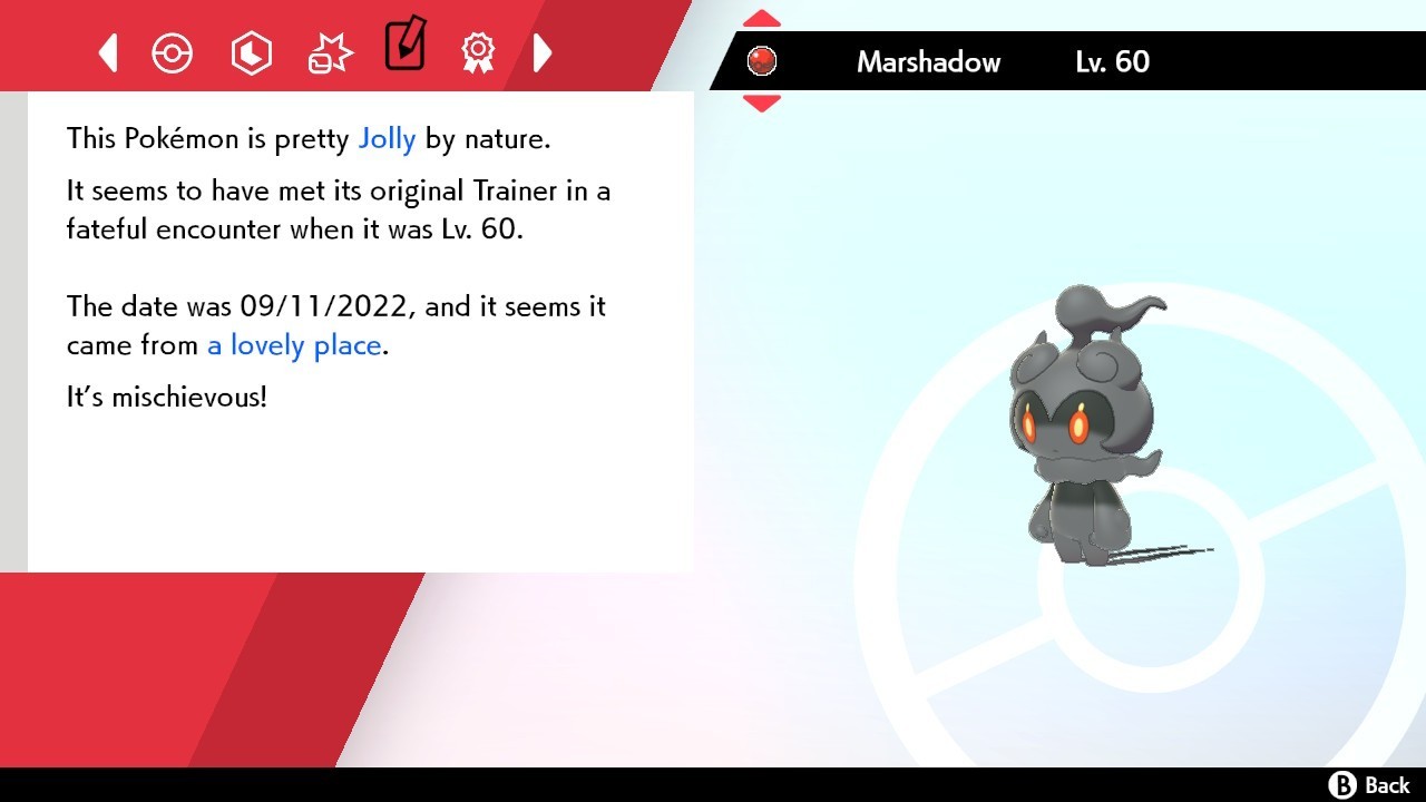Marshadow Mythical22 Event 💙 Pokemon Sword & Shield 💙 GameStop 💙 UNTOUCHED