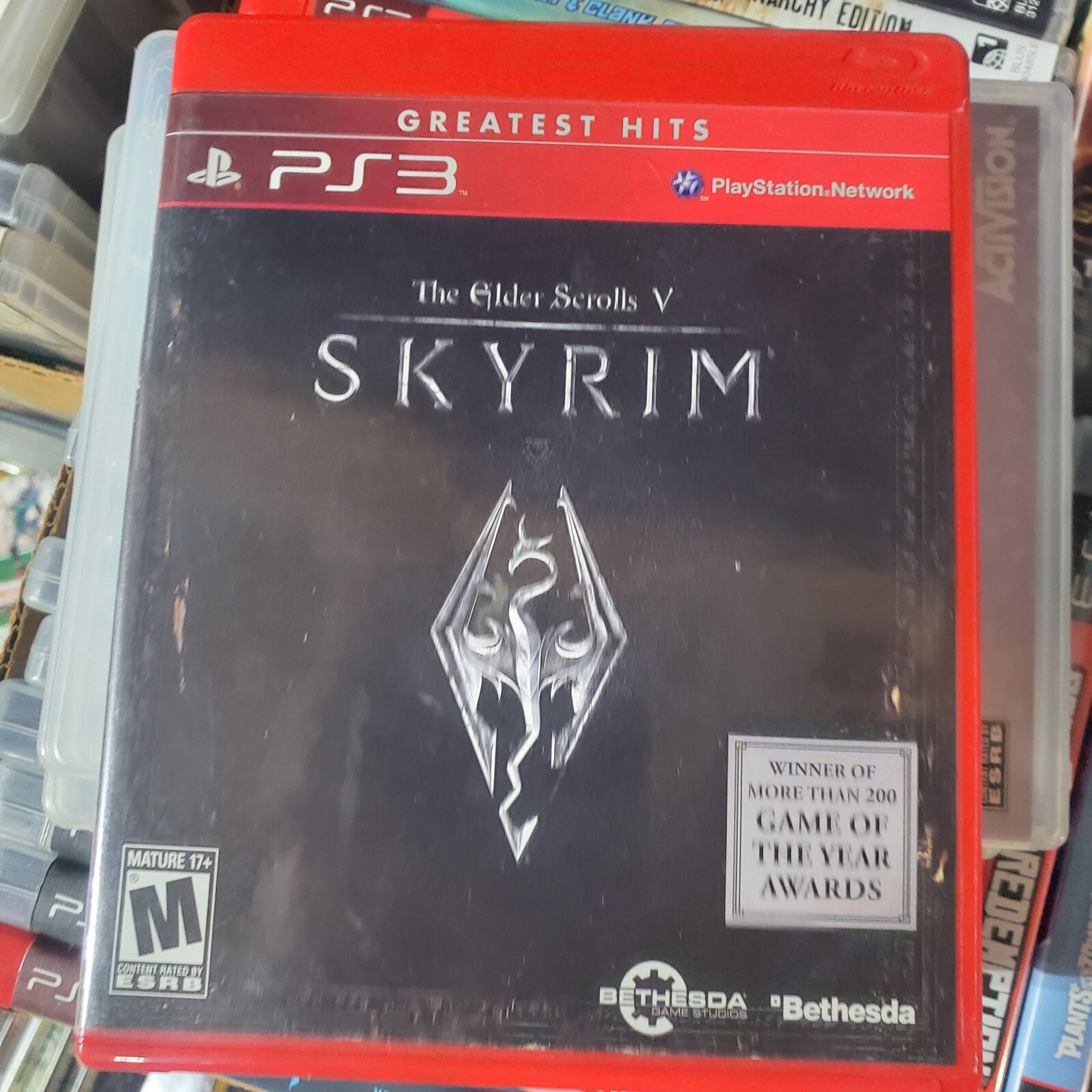 The Elder Scrolls V: Skyrim (Sony PlayStation 3 PS3, 2011) Free Fast Shipping