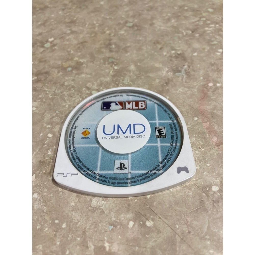 Sony MLB Video Game PSP N/A White UMD Disc Only Sports Baseball