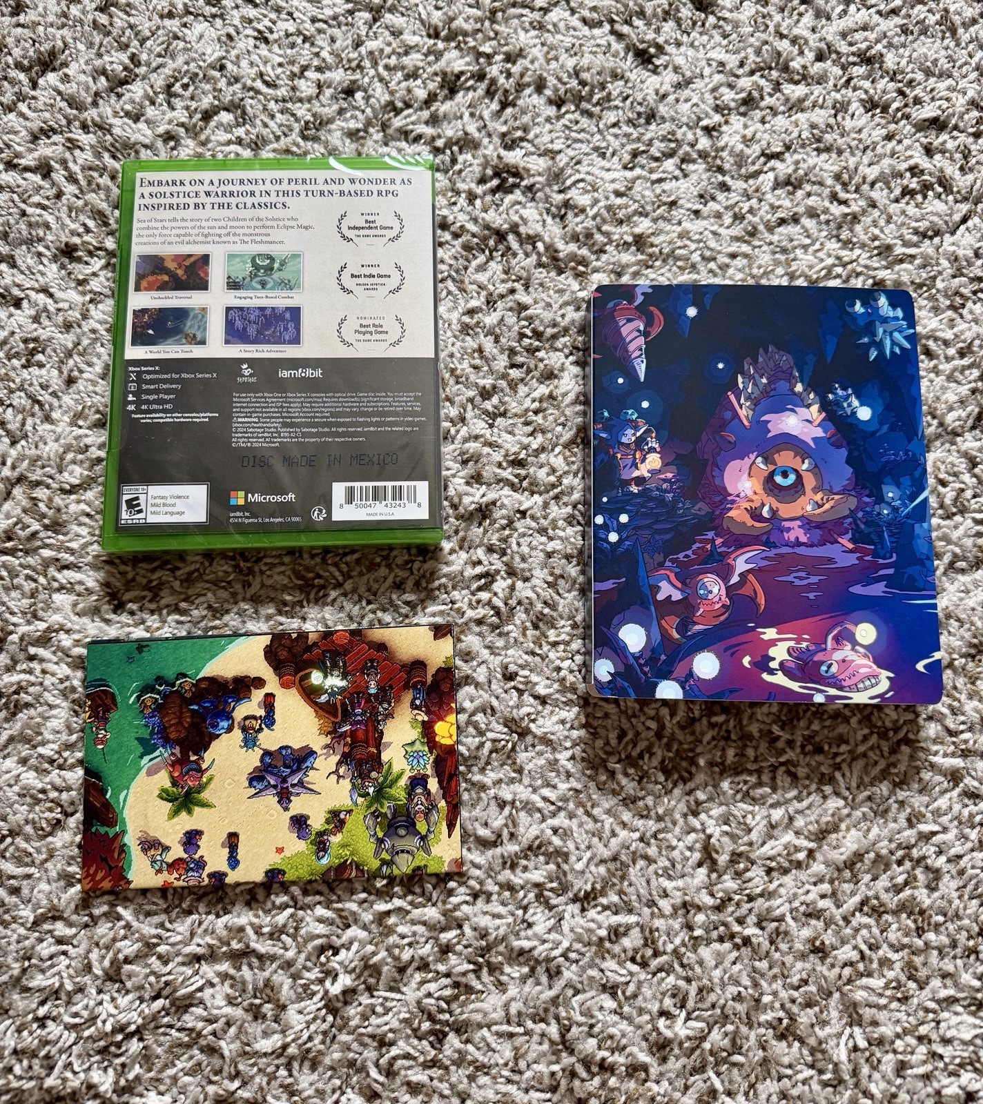Sea of Stars iam8bit Limited Edition (Xbox One/Series X, 2024) Brand New SEALED!
