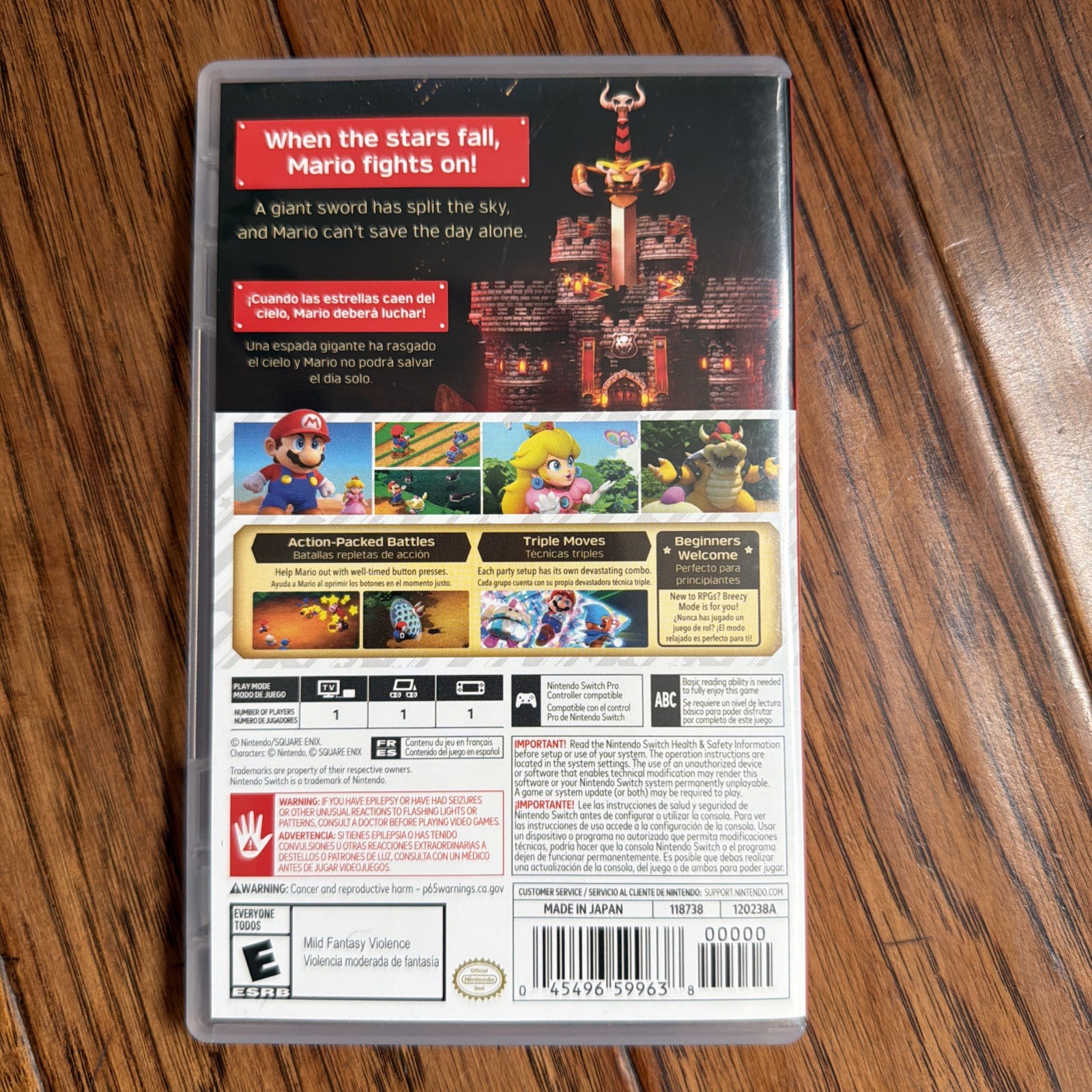 Super Mario Bros RPG – Nintendo Switch