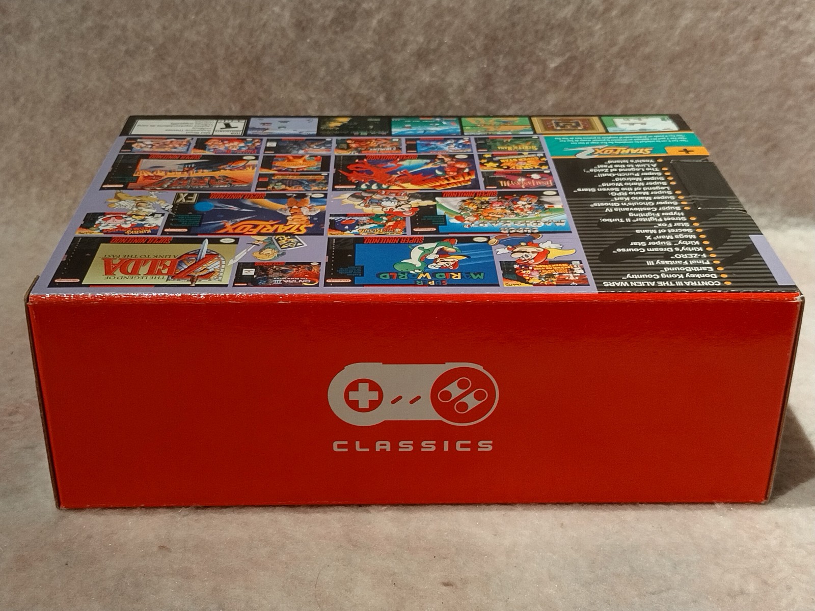 NEW! Official SNES Classic Edition Mini Console Super Nintendo 21 Games Included