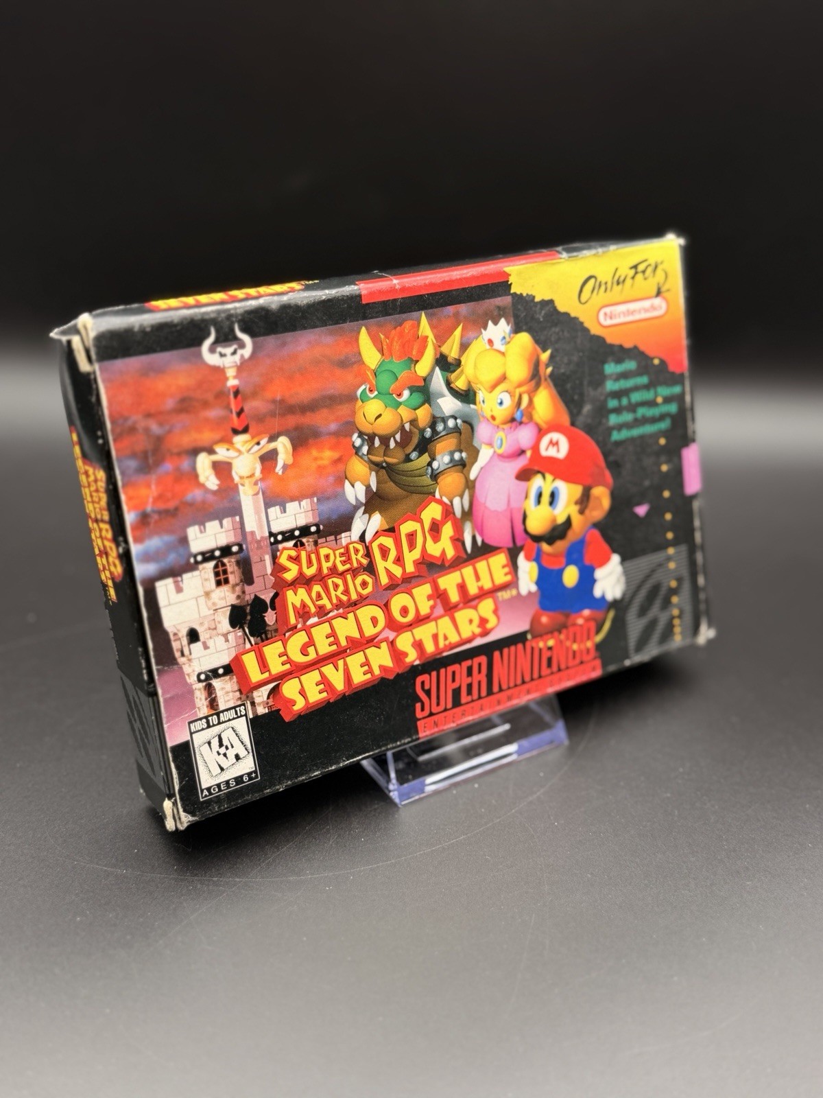 Super Mario RPG: Legend of the Seven Stars (SNES, 1996) Authentic CIB Tested
