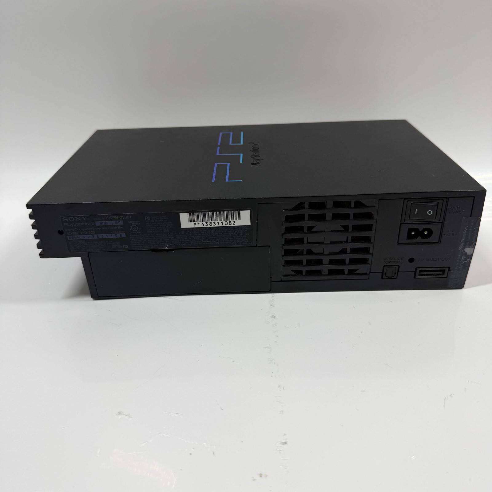 Broken Sony PlayStation 2 PS2 Console Gaming System SCPH-39001 Untested
